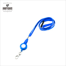 Custom High Quality Polyester Tube Lanyard with Release Badge Holder